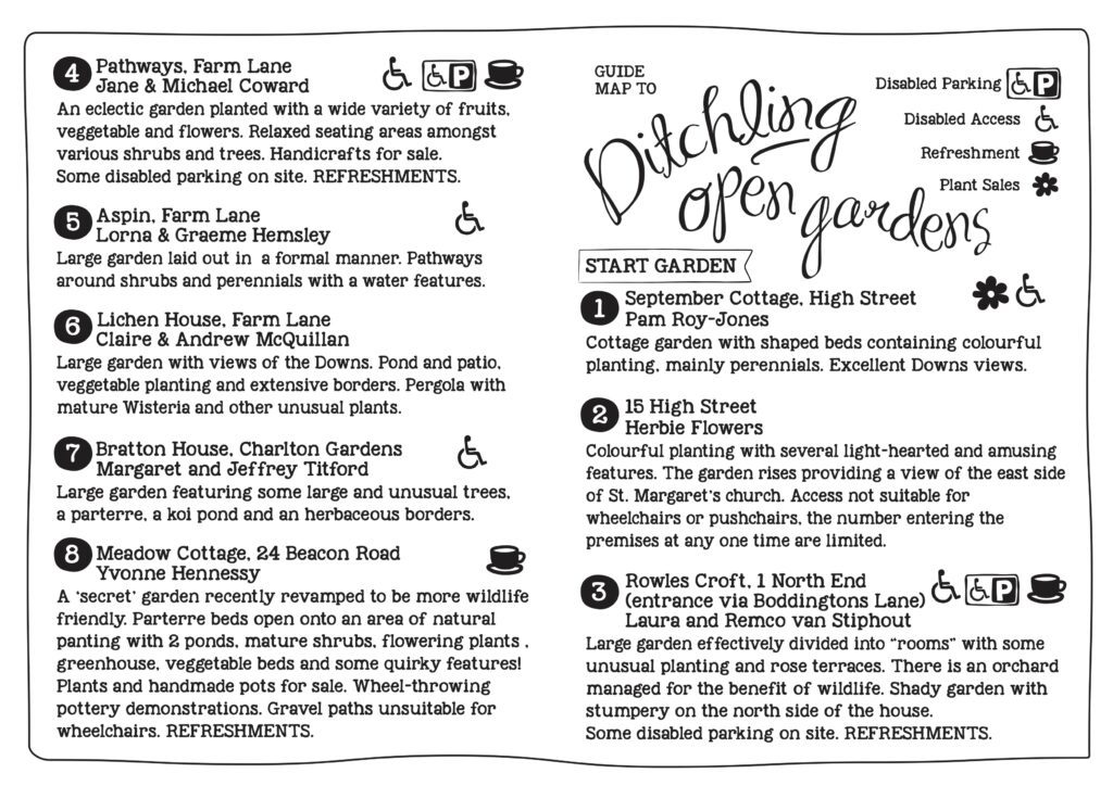 Ditchling Open Gardens Ditchling Horticultural Society